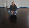 Dark Stained Hardwood Floor