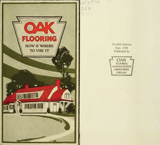 Vintage Oak Flooring Brochure