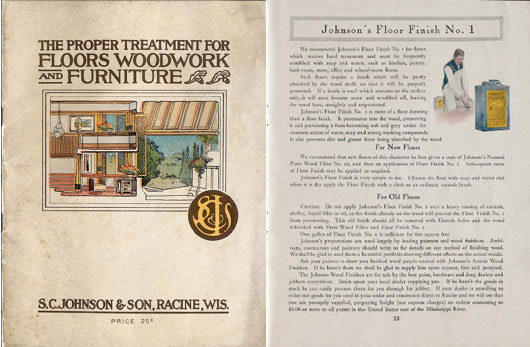 Johnson and Sons Floor Ad