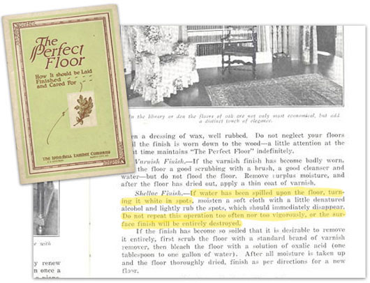 The Perfect Floor Brochure 1921