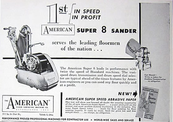 1956 American Super 8 Ad