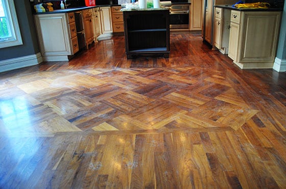 Hardwood Floors After A Clean Screen, Kleen Floors Hardwood Floor Refinishing