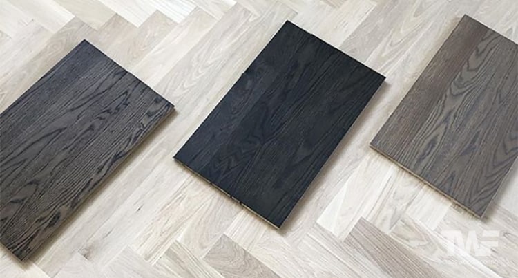 Dark Stain Sample Boards