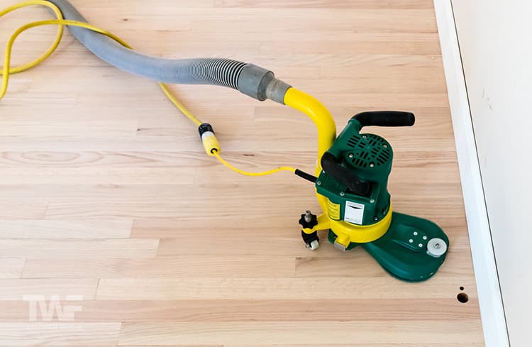 Hardwood floor edge deals sander