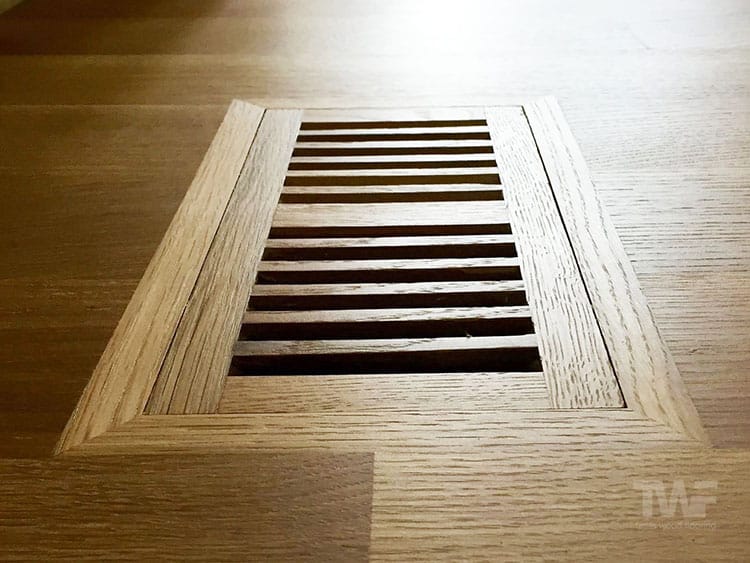 Beautiful Hardwood Floor Heating Vents, How To Add Onto Existing Hardwood Floors