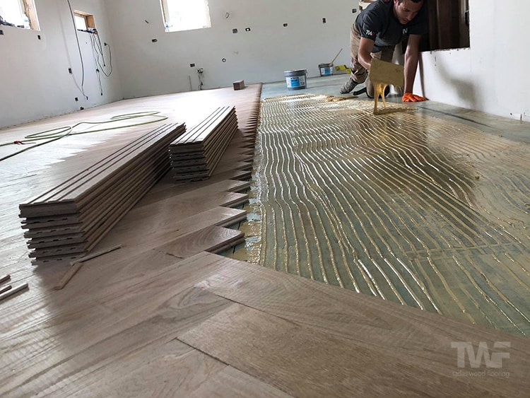Hardwood Floor Installations, How To Put Down Hardwood Floor