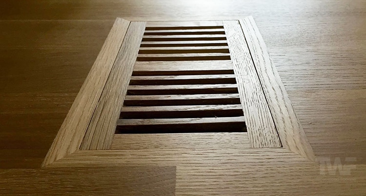 Wood Floor Heat Vent