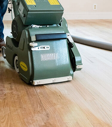 Removing existing finish from hardwood floor
