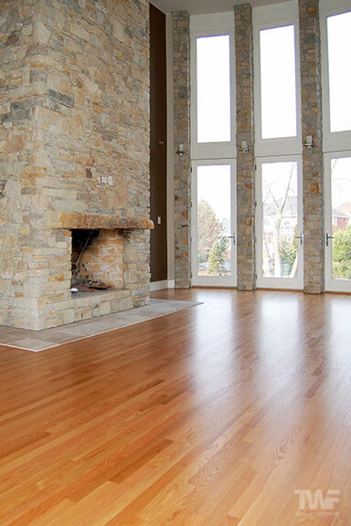 Red Oak with Synteko and natural color
