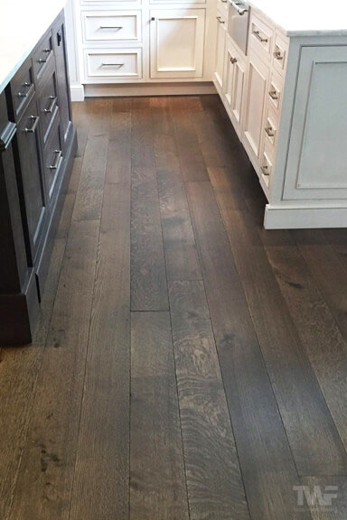 White Oak with Rubio Monocoat Charcoal color
