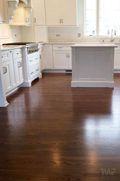 Red Oak Pallmann Pal-X98 with Expresso stain