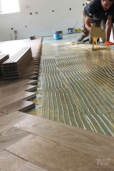Wood floor install pricing