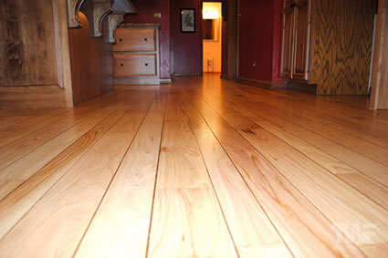 Restored birch floor in Glen Ellyn Illinois